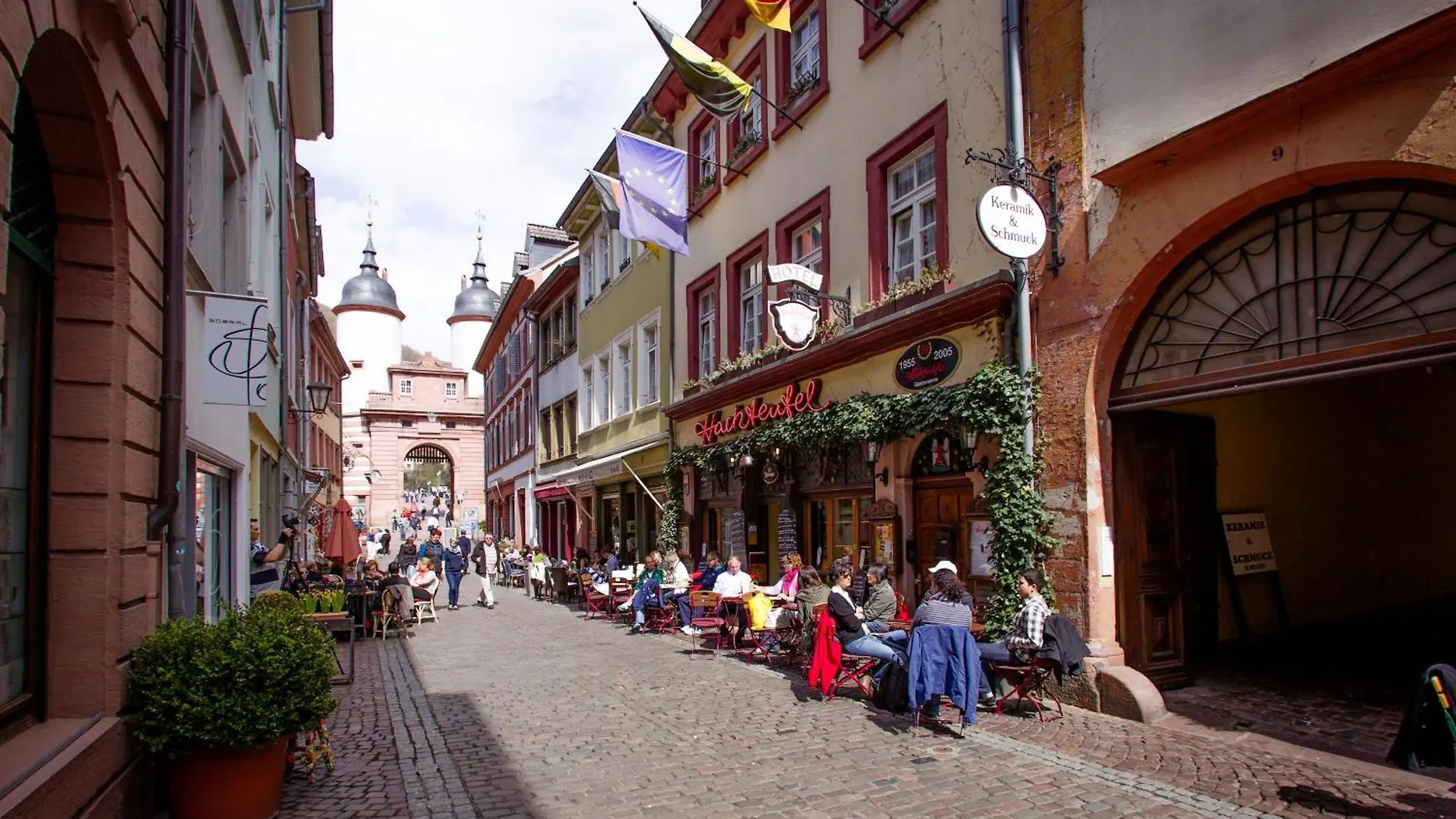5 Bewertungsstarke 3-Sterne-Hotels in Heidelbergs Altstadt